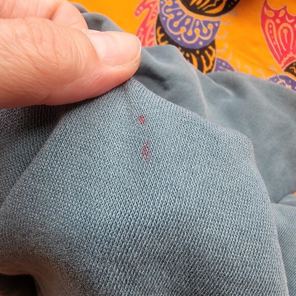 Y2K Aqua Mickey Sweatshirt L - Picture 7 of 7